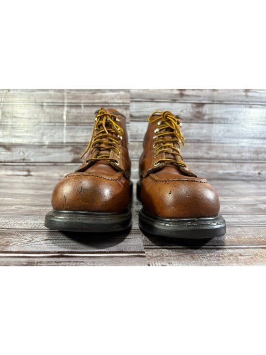 Red Wing  # 4439 Steel Toe Leather Work Boots size 10 D Made In USA main image 7